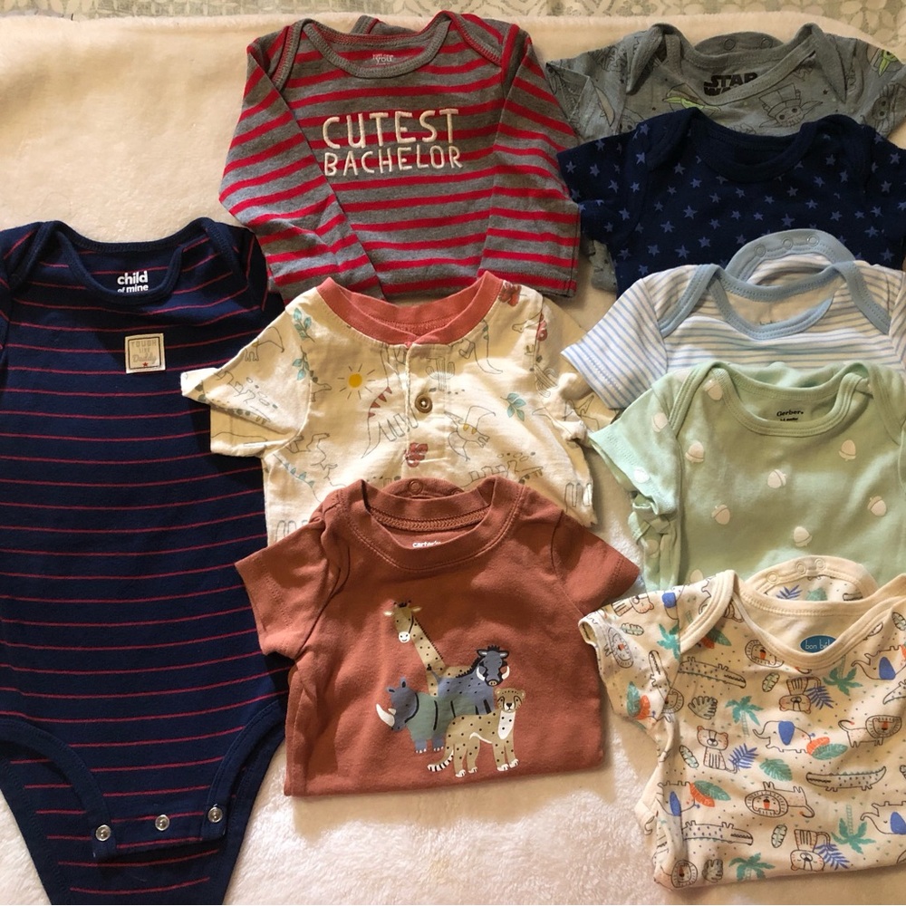 Bundle of baby boy clothes .6/9 months